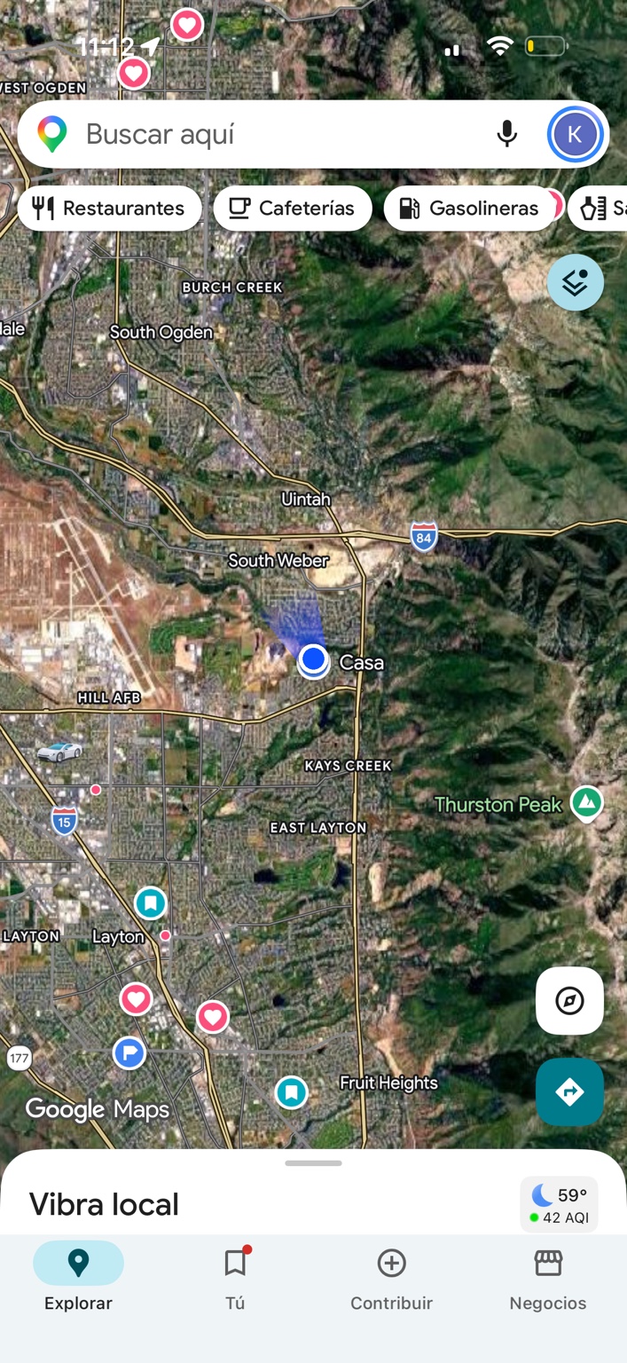 South Weber, Utah service area map